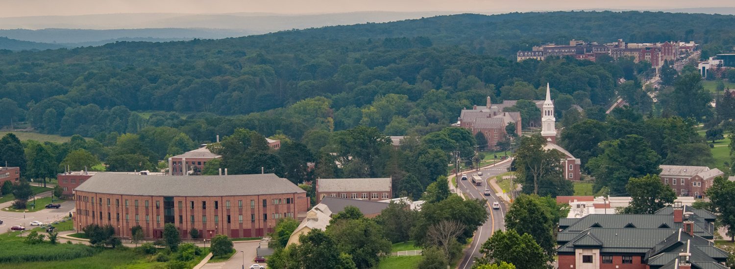 storrs campus aerial photo